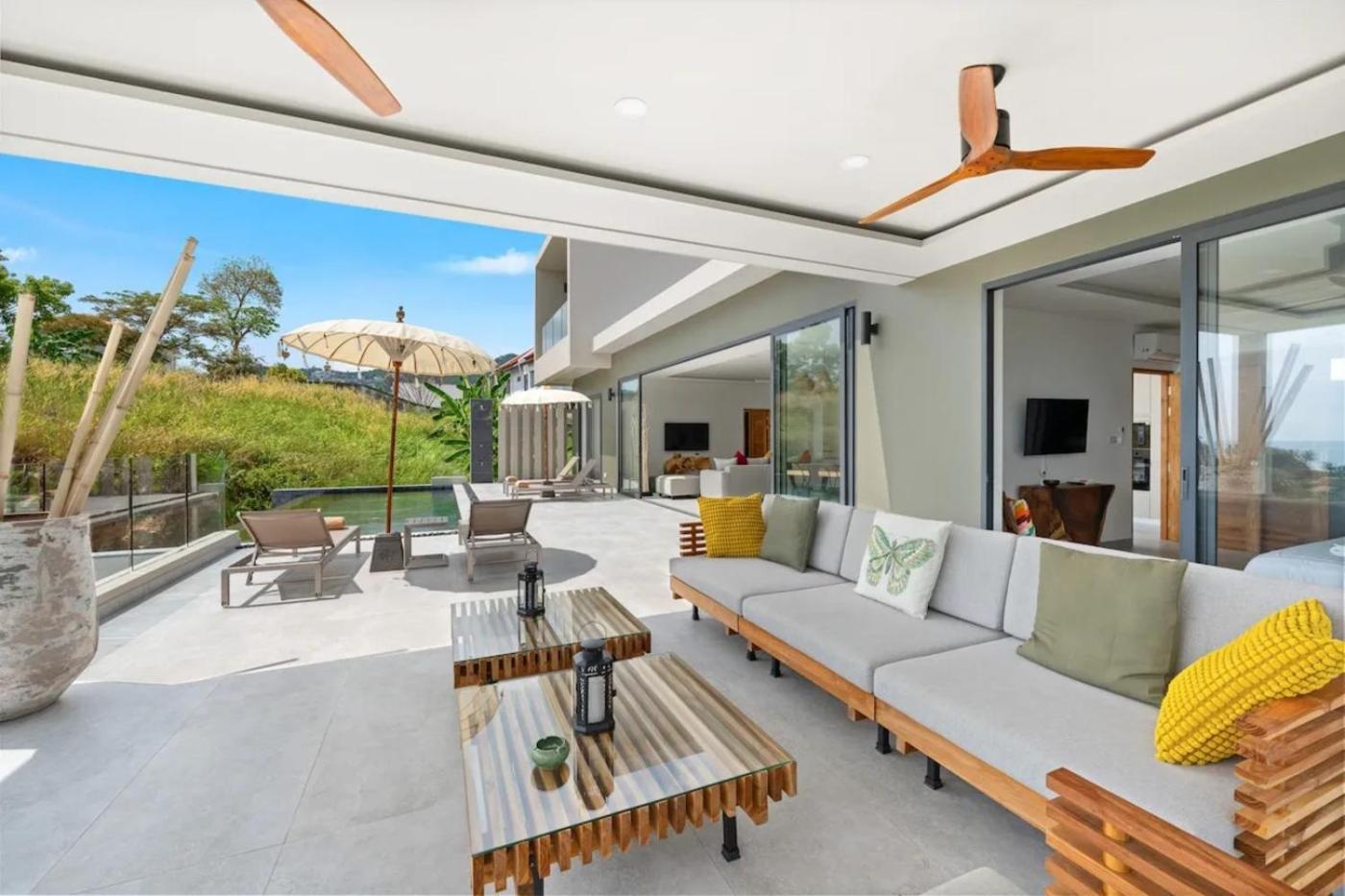 Casa Seaview 4br Private Pool & Panorama Villa Amphoe Koksamui