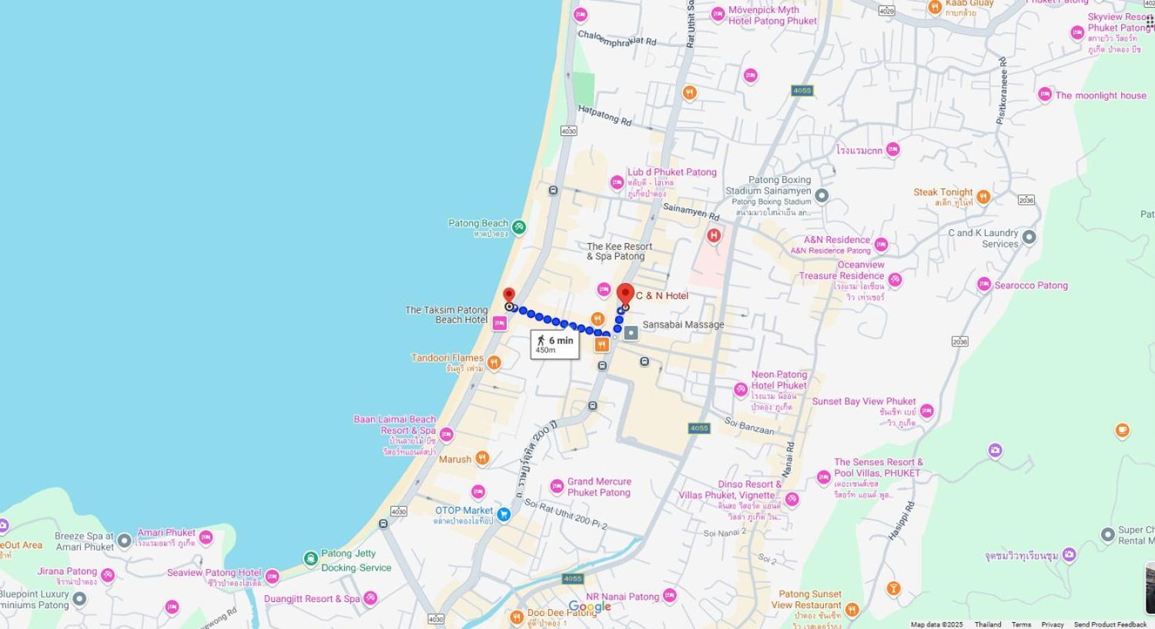 Hotel C & N Patong, Phuket 3*