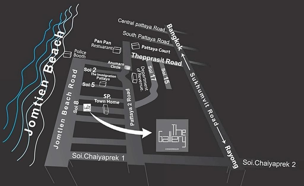 The Gallery Pattaya Boutique Apartment Jomtien Beach