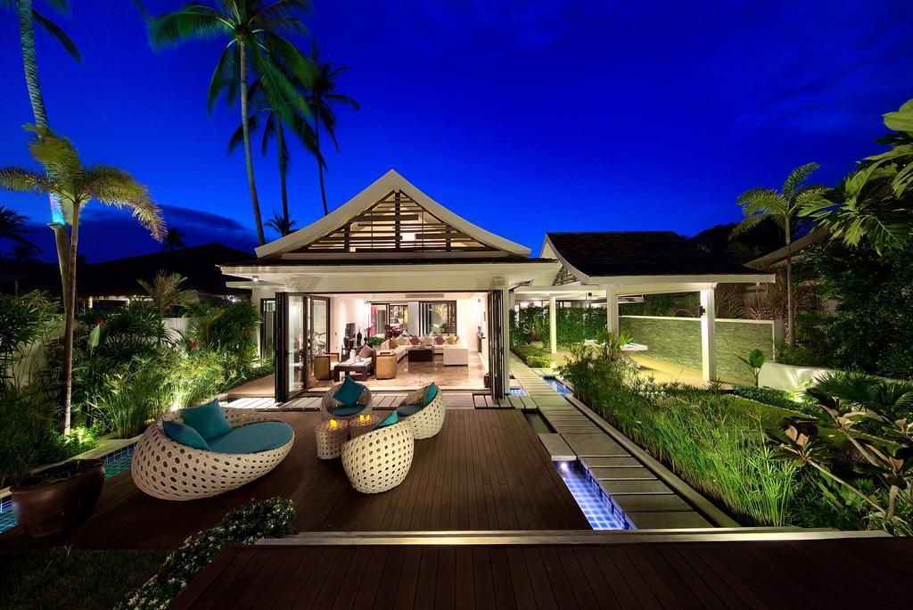 Beachfront Baan Paradise Villa Laem Set Beach