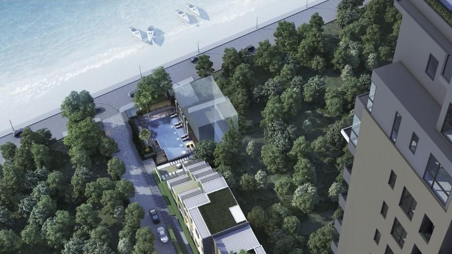 Kuno - 2br, Beachfront Apartamento