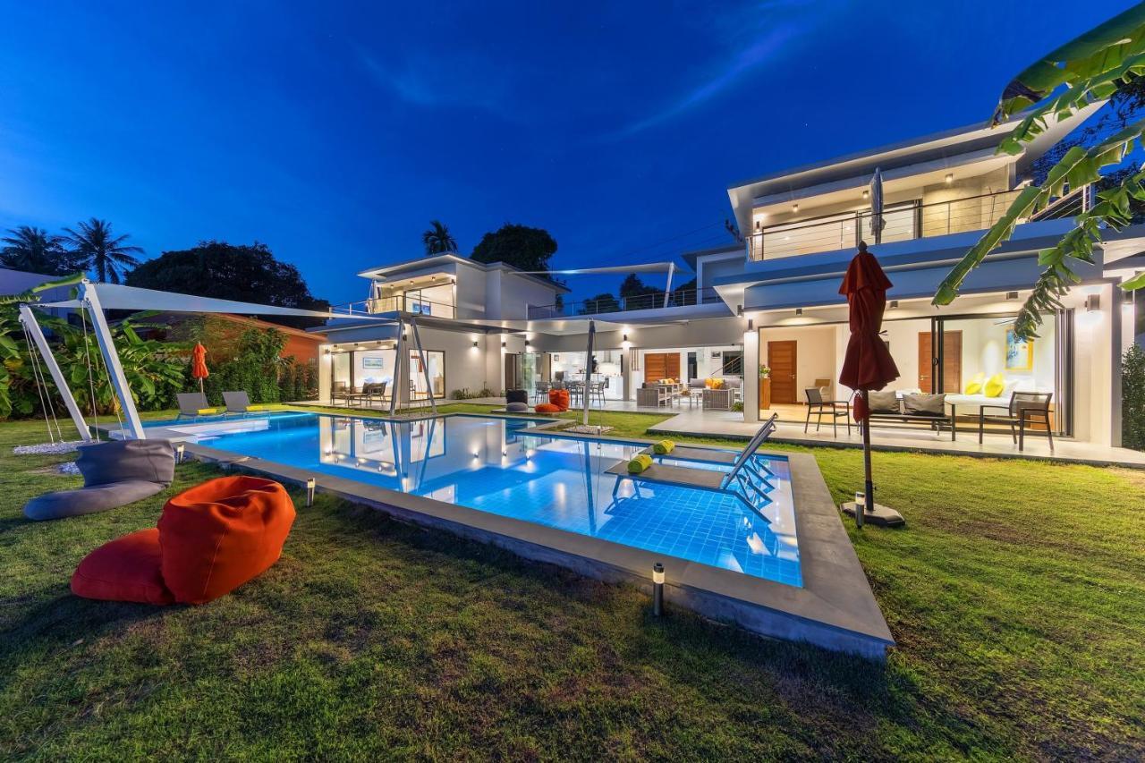 Villa Paradis Blanc - Koh Phangan Luxury Beachfront *