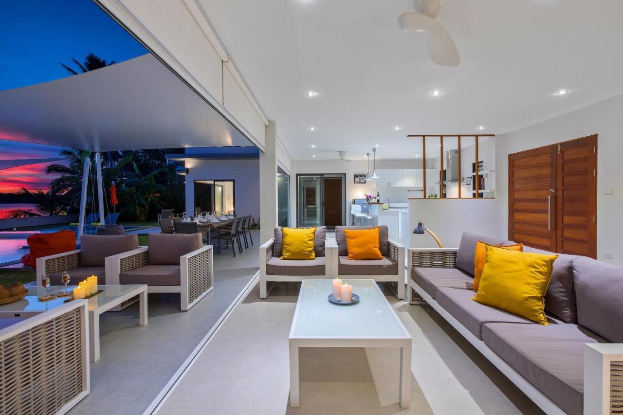 Villa Paradis Blanc - Koh Phangan Luxury Beachfront *
