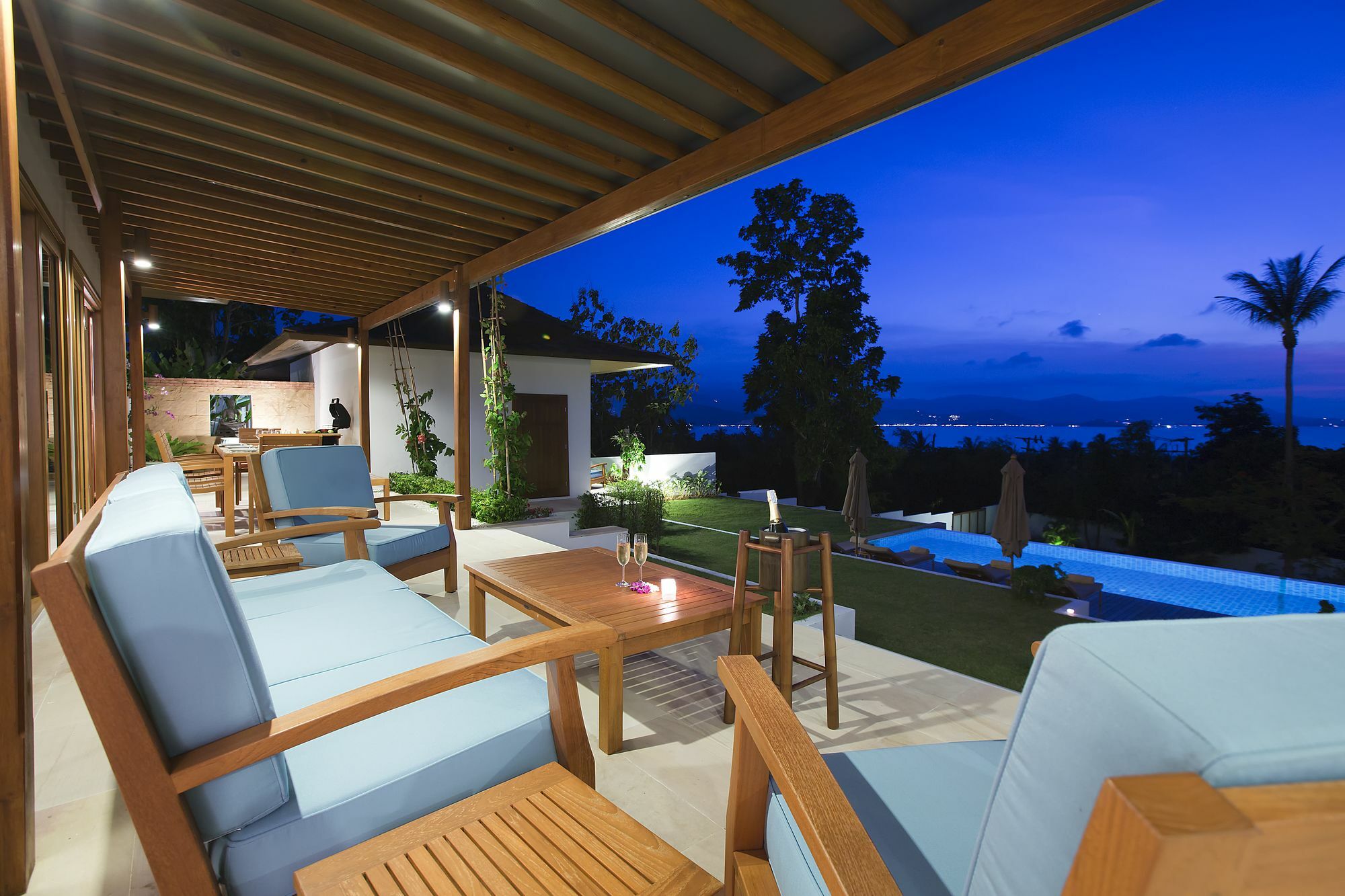Villa Baan Apsara - Stunning Sea View 3 Bed Pool Villa Choeng Mon