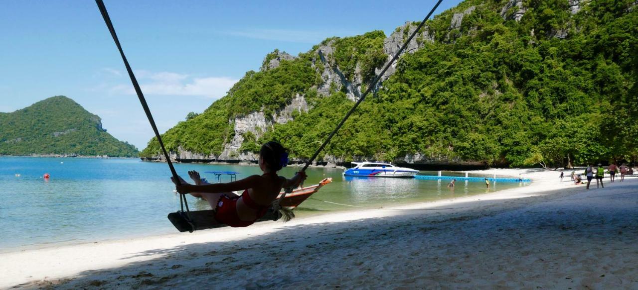 Ko Samui Seaview Pool Villa Paris With Car Villa Laem Set Beach
