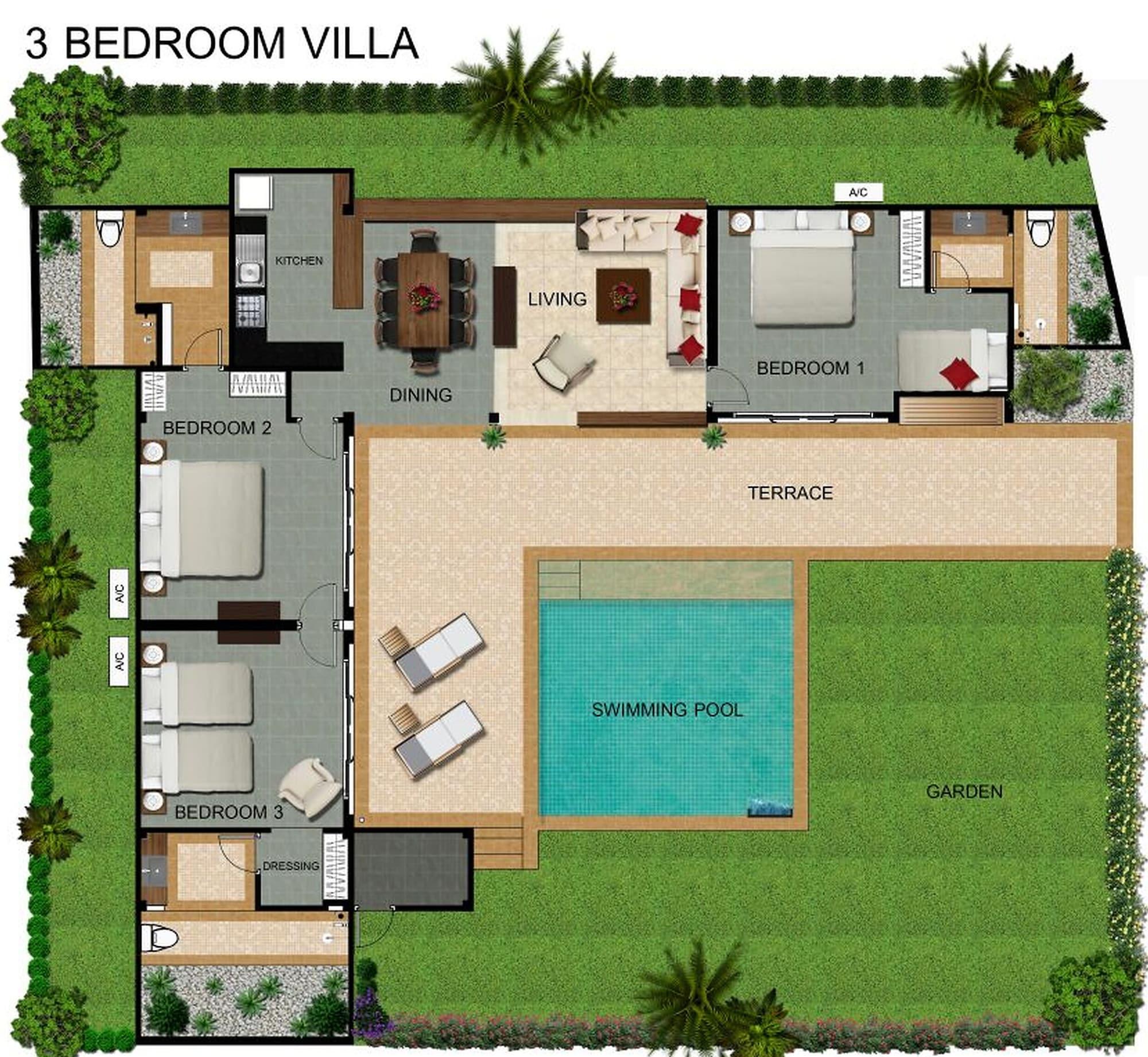 Alanta Pool Villa Koh Lanta