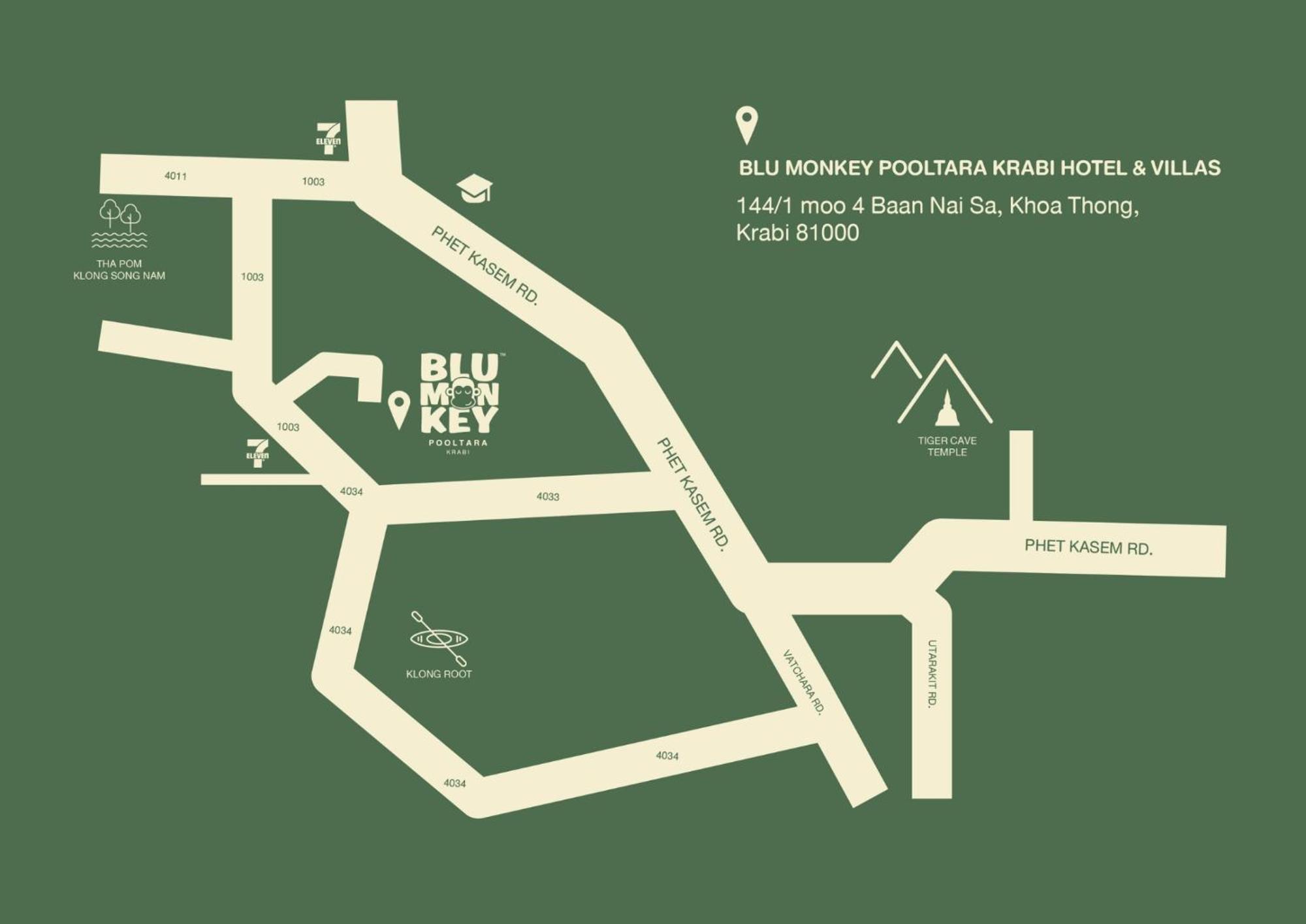 Blu Monkey Pooltara & Pet Friendly Resort Krabi